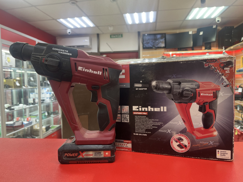 Перфоратор Einhell te-hd 18 li