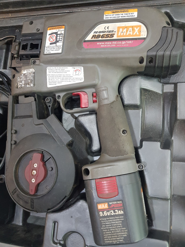 Пистолет для вязки арматуры  max rb655