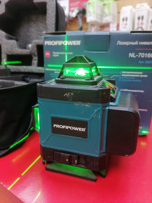 Лазерный уровень ProfiPower NL-7016G